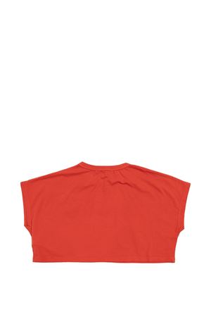 t-shirt in cotone rosso BOBO CHOSES KIDS | B126AC024.